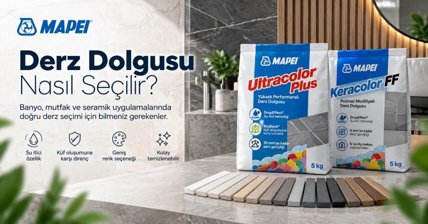 Derz Dolgusu Nedir? Doğru Derz Dolgusu Nasıl Seçilir? | MAPEI