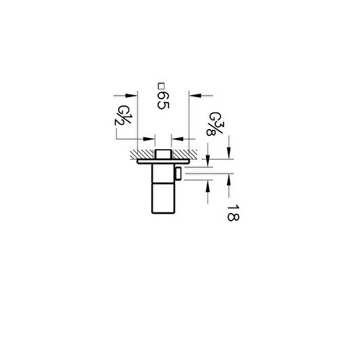 Artema Kare Ara Musluk A45232 - 2