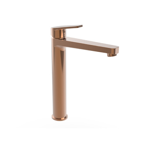Bien Banyo Ferra Yüksek Tip Lavabo Bataryası Rose Gold - Bien Banyo