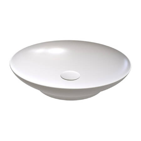 Bien Banyo Flame Gövde Üstü Lavabo 47 cm Saten Beyaz - 1