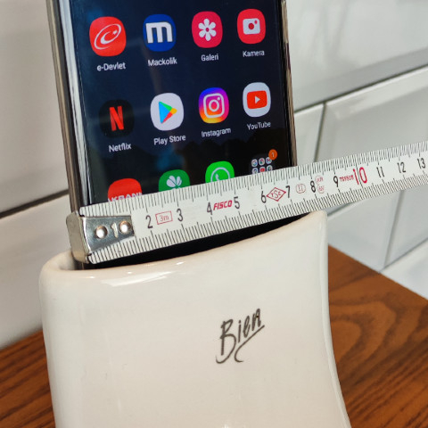 Bien Banyo Mini Megafon Standart Alp Beyaz - 2