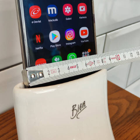 Bien Banyo Mini Megafon Standart Alp Beyaz - 2