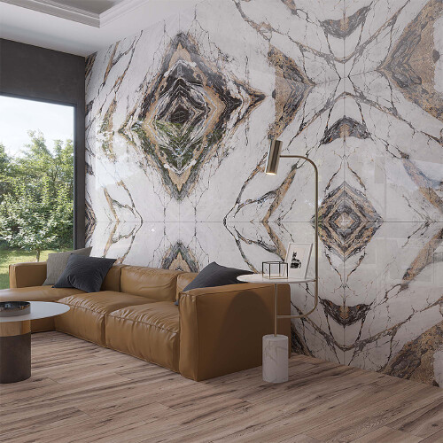 Bien Seramik 120x180 cm Versailles Bookmatch (A) Yer Karosu - 3