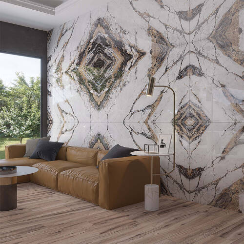Bien Seramik 120x180 cm Versailles Bookmatch (A) Yer Karosu - 3