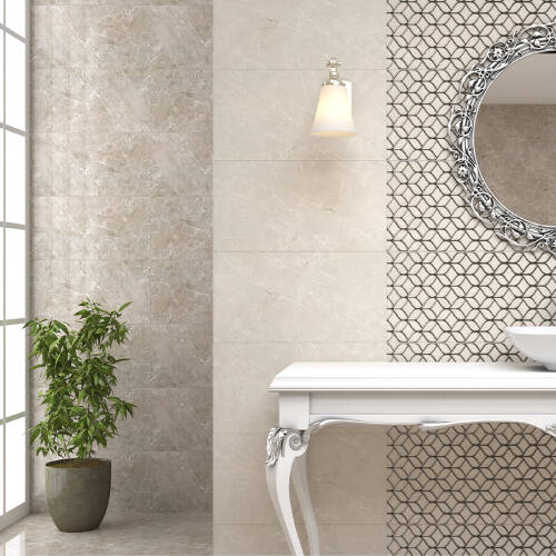 Bien Seramik 30x60 cm Imperial Beyaz Duvar Karosu - 1
