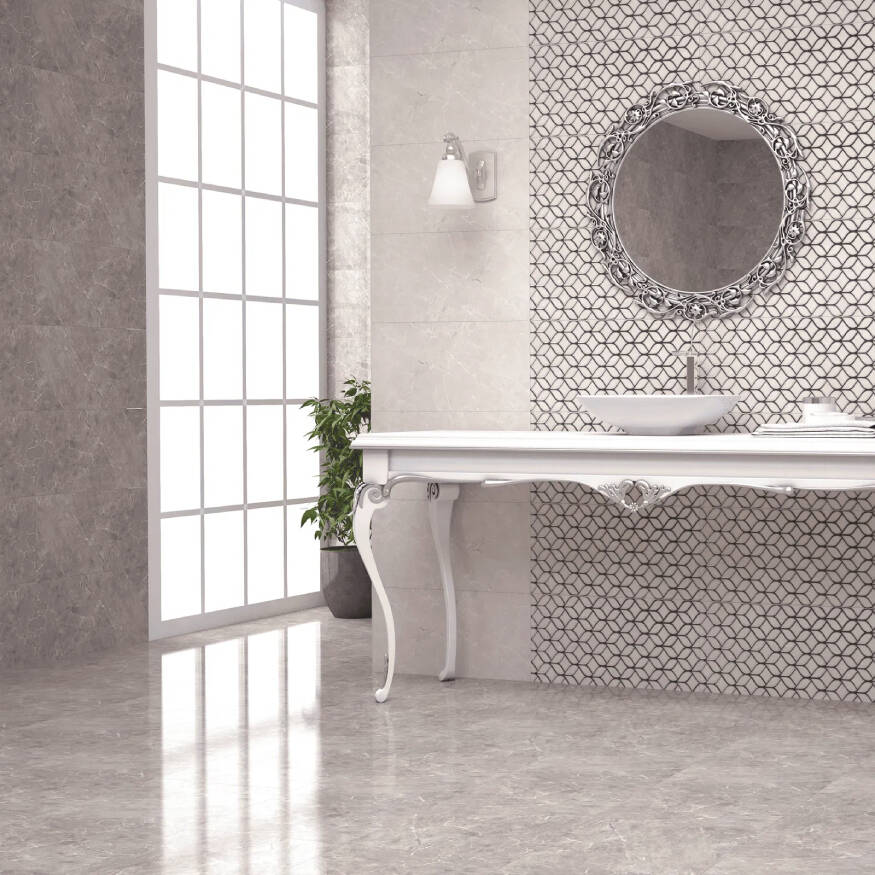 Bien Seramik 30x60 cm Imperial Gri Duvar Karosu - 2
