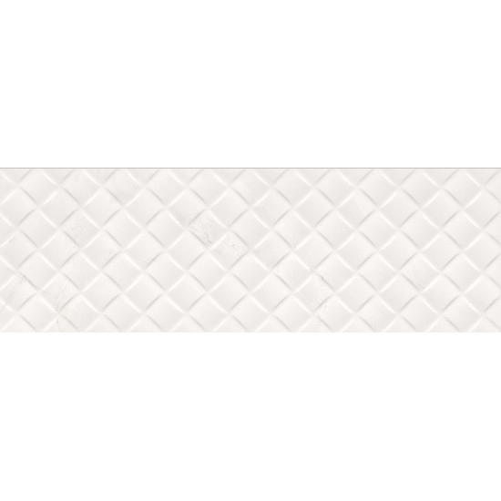 Bien Seramik 30x90 cm Delta Beyaz Dekofon Duvar Karosu - Bien Seramik