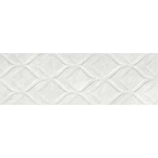 Bien Seramik 30x90 cm Enzo Beyaz Dekofon Duvar Karosu - Bien Seramik