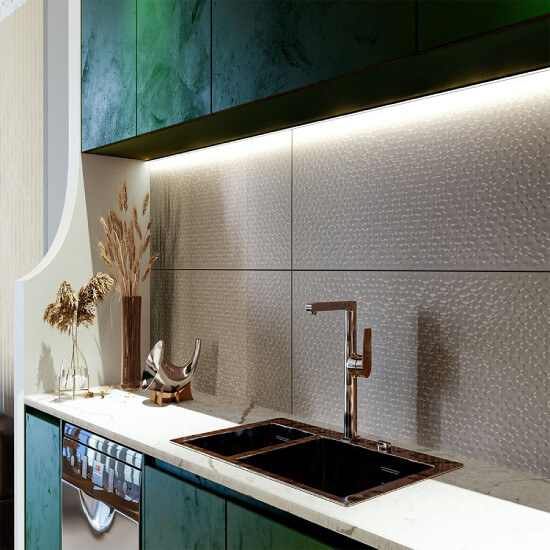 Bien Seramik 30x90 cm Vesta Pearl Duvar Karosu - Bien Seramik