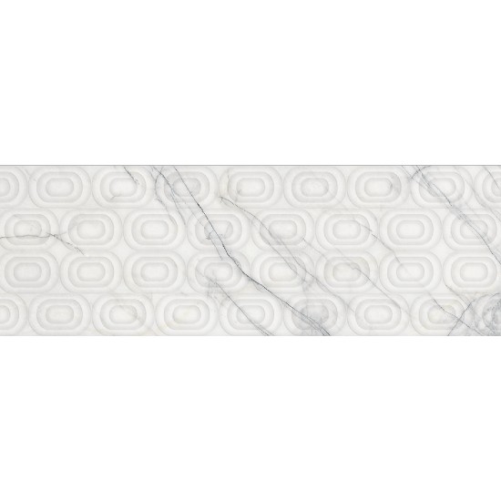 Bien Seramik 30x90 cm Vigo Beyaz Dekofon Duvar Karosu - Bien Seramik