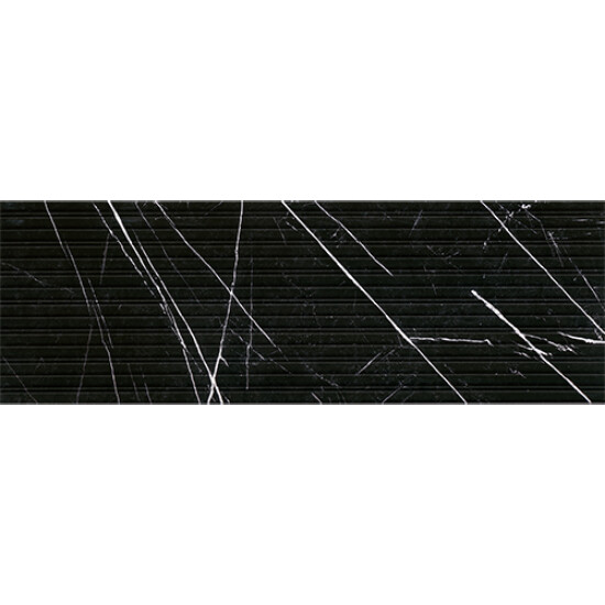 Bien Seramik 40x120 cm Agatha Siyah Dekofon Duvar Karosu - Bien Seramik