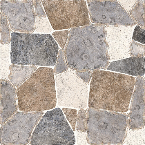 Bien Seramik 50x50 cm Chester Patchwork Mix Yer Karosu - Bien Seramik