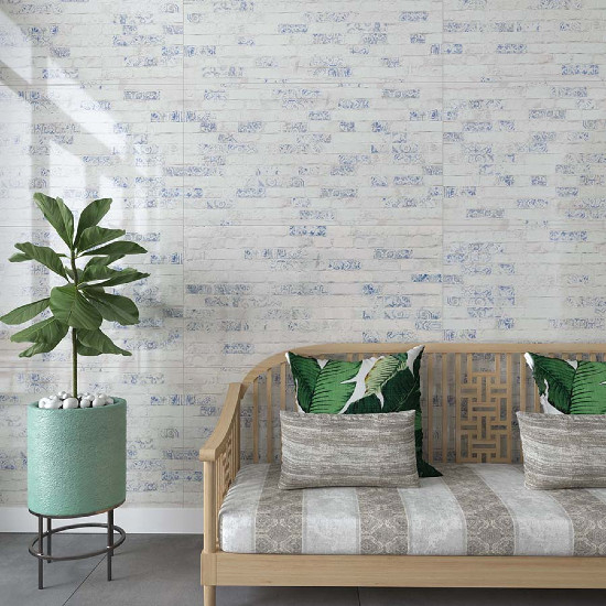 Bien Seramik 60x120 cm Bodrum Mavi Dekofon Yer Karosu - Bien Seramik