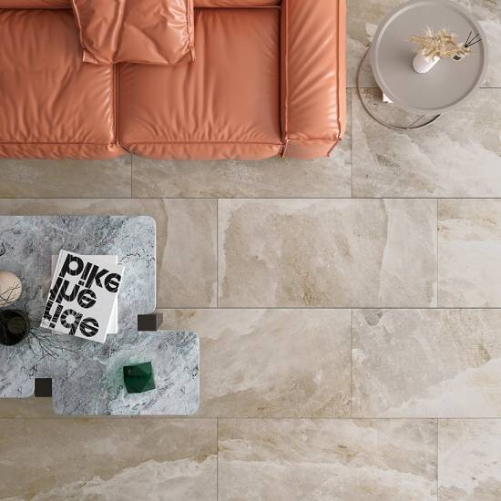 Bien Seramik 60x120 cm Salt Cave Taupe Yer Karosu - Bien Seramik