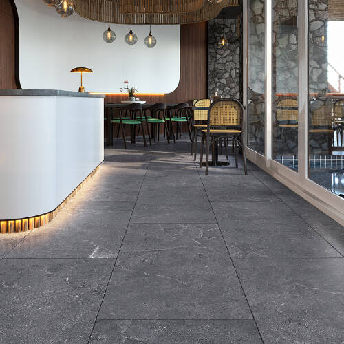 Bien Seramik 60x120 cm Salus Antrasit Yer Karosu - 1