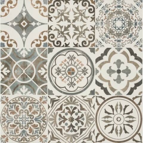 Bien Seramik 60x60 cm Antique Mat Dekofon Yer Karosu - 2