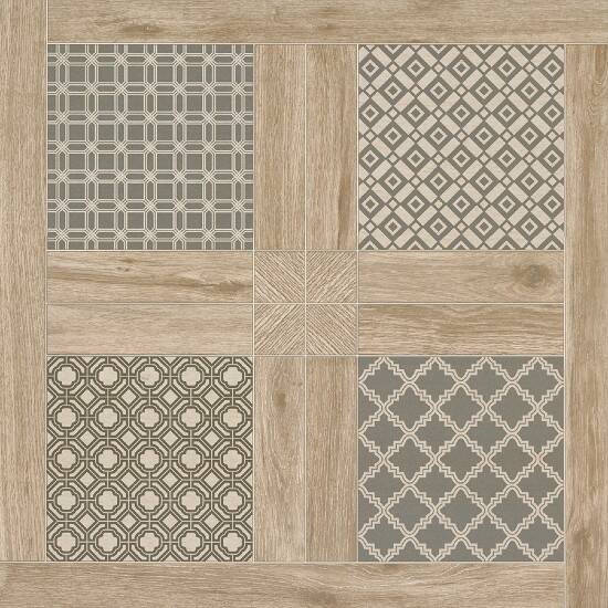 Bien Seramik 61x61 cm Geowood Yer Karosu - 2