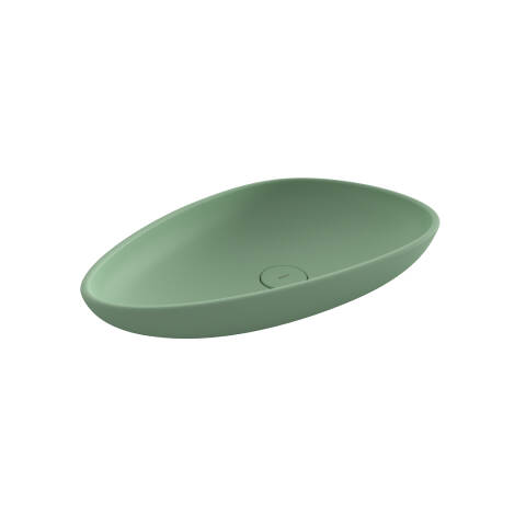 Bocchi Etna Çanak Lavabo 58 cm Mat Mint Yeşil - 1