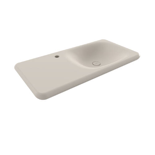 Bocchi Fenice Etajerli Lavabo 90 cm Mat Yasemin - 1