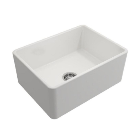 Bocchi Lavello Mutfak Eviyesi 60 cm Parlak Beyaz - 2