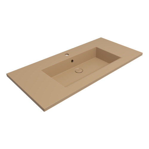 Bocchi Milano Etajerli Lavabo Mat Kaşmir - Bocchi