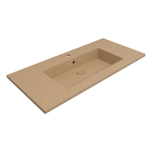 Bocchi Milano Etajerli Lavabo Mat Kaşmir - 1