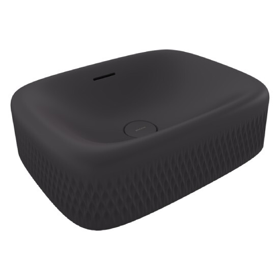 Bocchi New Age Tezgah Üstü Lavabo 55 cm Mat Antrasit - Bocchi