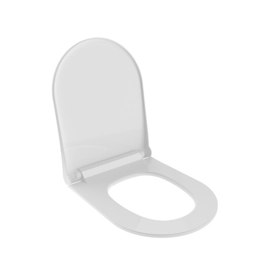 Bocchi Pure Slim Klozet Kapağı Mat Beyaz - Bocchi