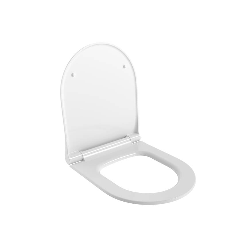 Bocchi Pure Slim Klozet Kapağı Parlak Beyaz - 1