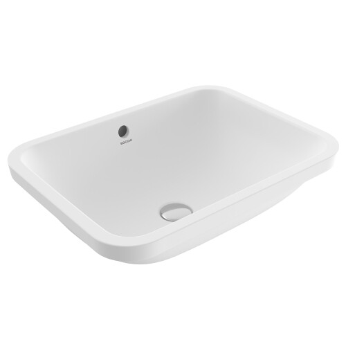 Bocchi Scala Arch Tezgah Altı Lavabo 55 cm Mat Beyaz - Bocchi
