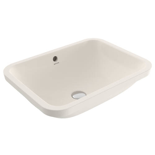 Bocchi Scala Arch Tezgah Altı Lavabo 55 cm Parlak Bisküvi - 1