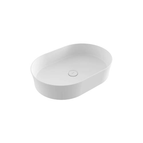 Bocchi Sottile Slim Line Çanak Lavabo 55 cm Mat Beyaz - 1