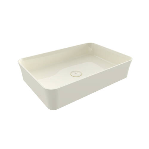 Bocchi Sottile Slim Line Tezgah Üstü Lavabo Parlak Bisküvi - 1
