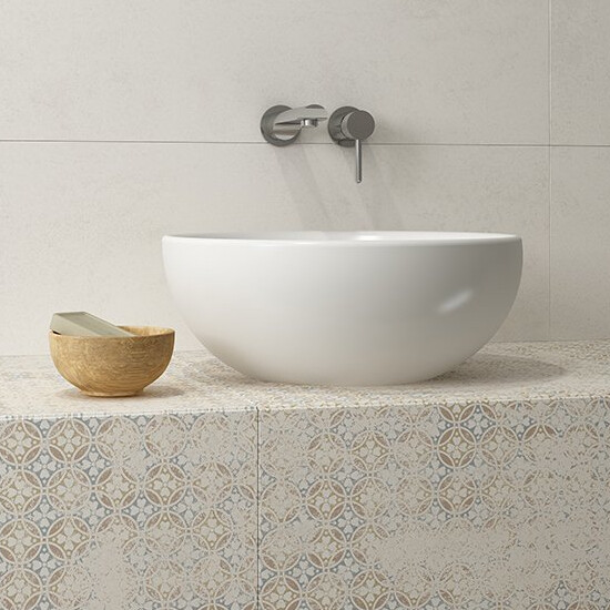 Bocchi Venezia Çanak Lavabo 45 cm Parlak Beyaz - 2