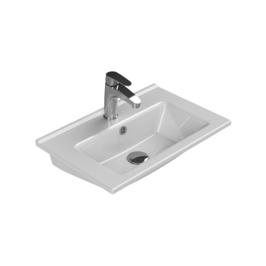 Cerastyle Arte Etajerli Lavabo 55x37 cm - Cerastyle