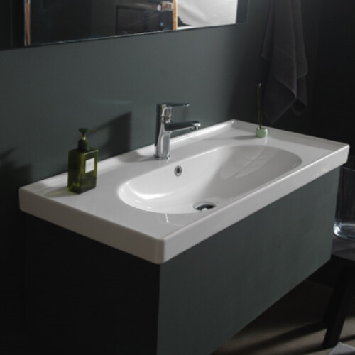 Cerastyle Arya Etajerli Lavabo 100x45 cm - Cerastyle