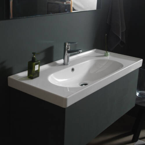 Cerastyle Arya Etajerli Lavabo 100x45 cm - 1