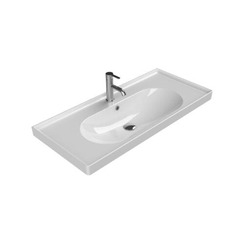 Cerastyle Arya Etajerli Lavabo 100x45 cm - 2