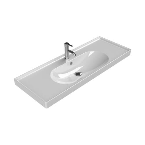 Cerastyle Arya Etajerli Lavabo 120x45 cm - 1