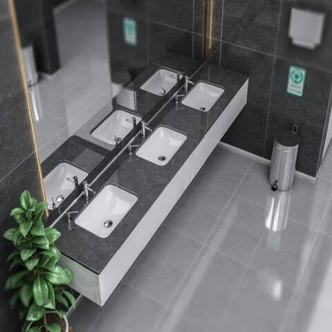 Cerastyle City Tezgah Altı Lavabo 40x55 cm - 1