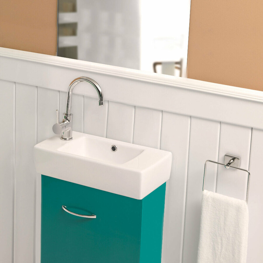 Cerastyle City Tezgah Üstü Lavabo 25x50 cm Batarya Deliği Sol - 2