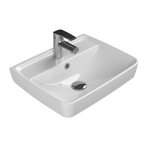 Cerastyle Duru Tezgah Üstü Lavabo 50x40 cm - Cerastyle