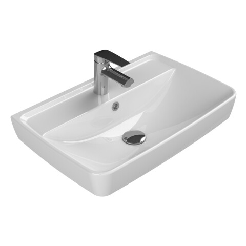 Cerastyle Duru Tezgah Üstü Lavabo 60x40 cm - 2