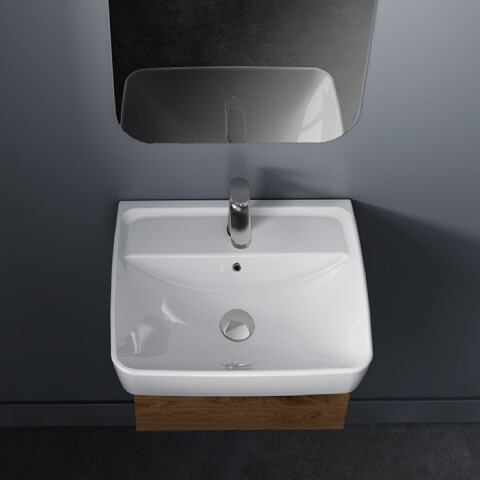 Cerastyle Duru Tezgah Üstü Lavabo 60x40 cm - 3