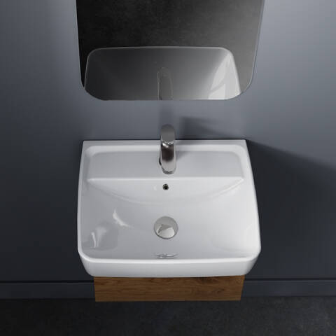 Cerastyle Duru Tezgah Üstü Lavabo 60x40 cm - 3
