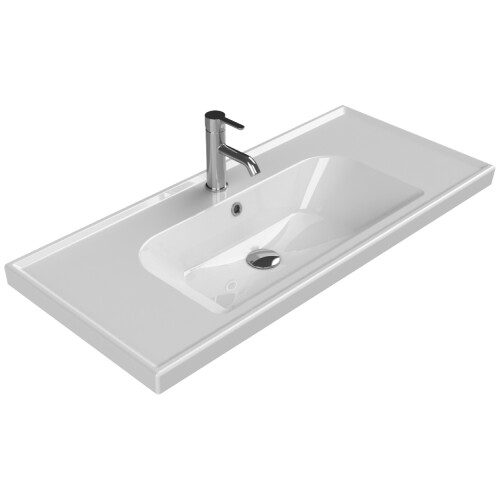 Cerastyle Frame Etajerli Lavabo 100x45 cm - Cerastyle