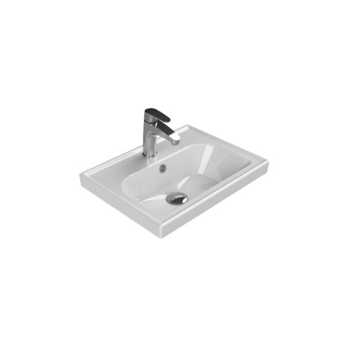 Cerastyle Frame Etajerli Lavabo 50x38 cm - Cerastyle
