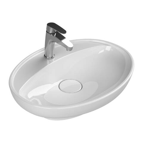 Cerastyle Lal C Tezgah Üstü Lavabo 60x46 cm - 2
