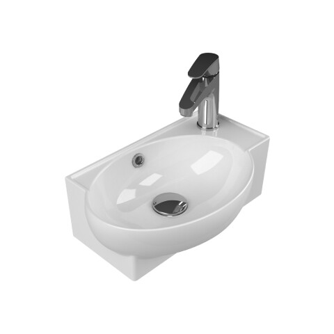 Cerastyle Mini Köşe Lavabo 28x45 cm - 2