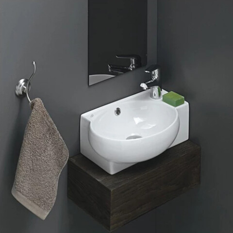 Cerastyle Mini Köşe Lavabo 28x45 cm - Cerastyle